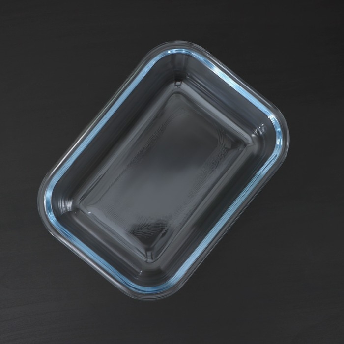 Контейнер для еды из жаропрочного стекла с бамбуковой крышкой BellaTenero «Эко», 640 мл