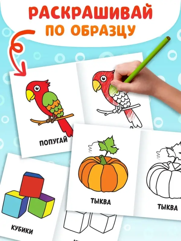 Раскраски набор &laquo;Мои первые раскраски&raquo;, 12 шт. по 16 стр.