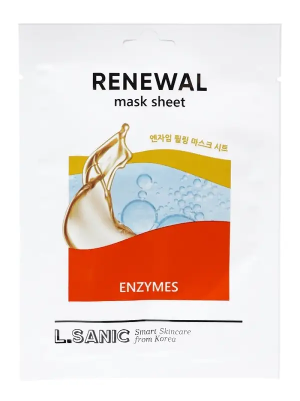 Тканевая маска для лица L.SANIC &laquo;Обновляющая&raquo;, с энзимами