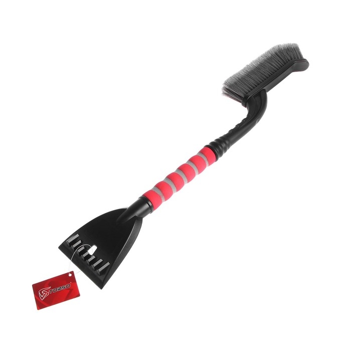 Щетка сметка TORSO, 66 см, со скребком, МИКС Щетка сметка TORSO, 66 см, со скребком, МИКС