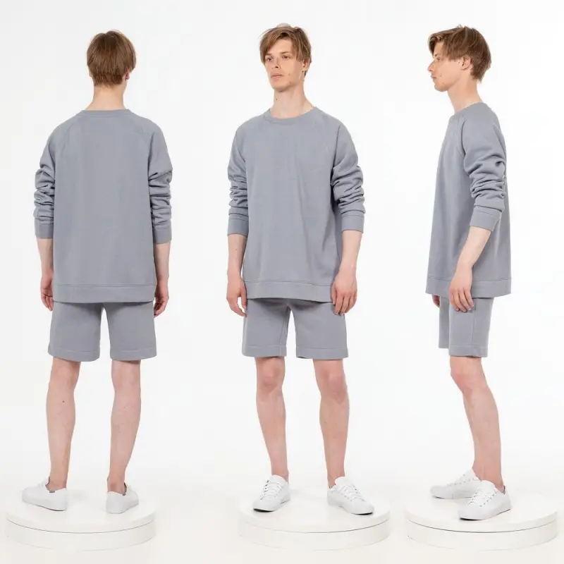 Свитшот унисекс S1, серый, размер XS/S Свитшот унисекс S1, серый, размер XS/S