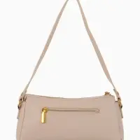 Сумка женская багет TEXTURA на молнии, 27&times;8&times;13 см, бежевая