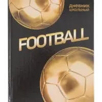 Дневник школьный для 1-11 классов, &laquo;Золотой мяч&raquo;, твёрдая обложка 7БЦ, глянцевая ламинация, 40 листов