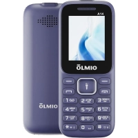 Мобильный телефон Olmio A14 (синий)