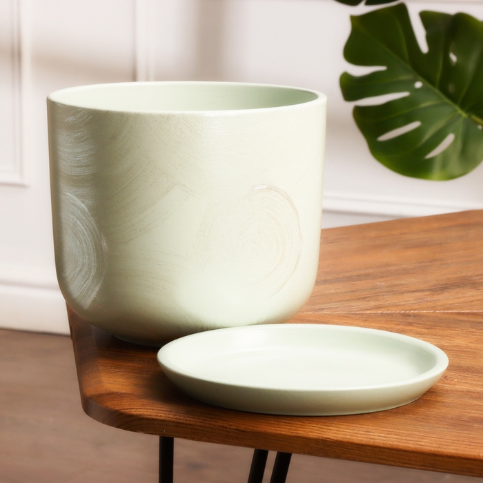 Горшок цветочный Орион зеленый 3 л Горшок цветочный Орион зеленый 3 л