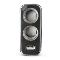 Разветвитель прикуривателя AVS 12/24 (на 2 выхода+USB) CS212U