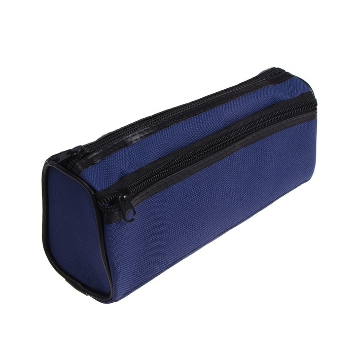 Пенал школьный на молнии Пенал школьный на молнии "Классика", 2 отделения, МИКС