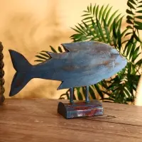 Сувенир "Рыба" албезия 40х9х22 см Сувенир "Рыба" албезия 40х9х22 см