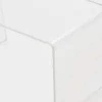 Подставка ступенька одинарная, 10.5&times;6&times;6 см, оргстекло 2 мм