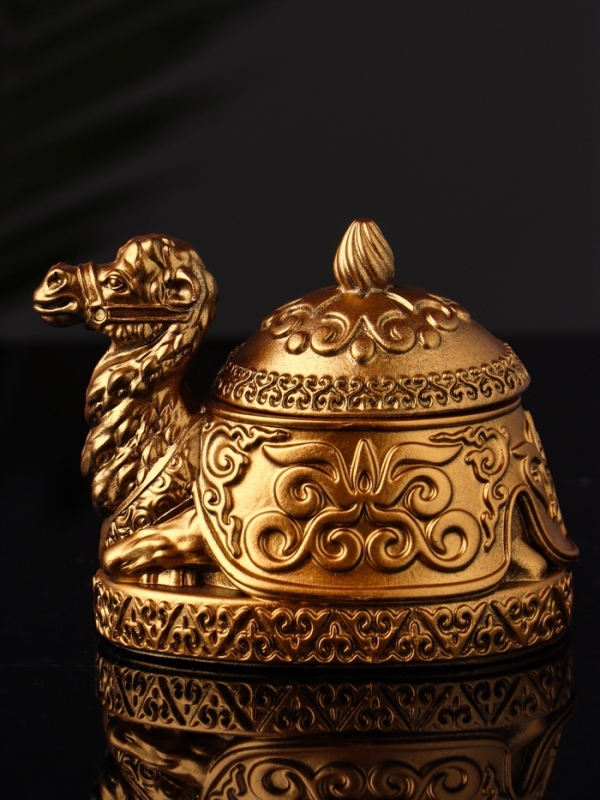 Шкатулка с крышкой Шкатулка с крышкой "Верблюд" 11х8х7 см, бронза