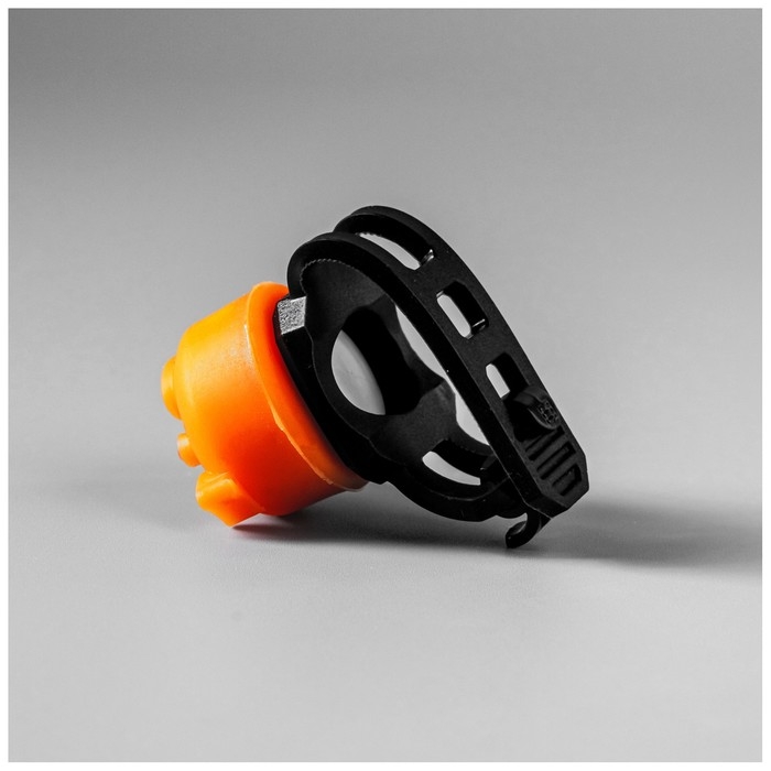 Комплект велосипедных фонарей JY-339P, передний и задний, цвет оранжевый