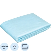Простыня н/с 200x140 сммс пл.25 10шт/уп Инмедиз