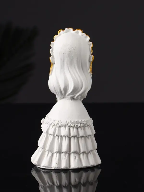 Набор шкатулка и фигура на подносе, 12х20х10 см Набор шкатулка и фигура на подносе, 12х20х10 см