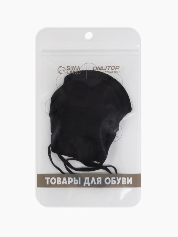 Полустельки (вискоза) универс р-р (пара) цв черный пак ОТ Полустельки (вискоза) универс р-р (пара) цв черный пак ОТ