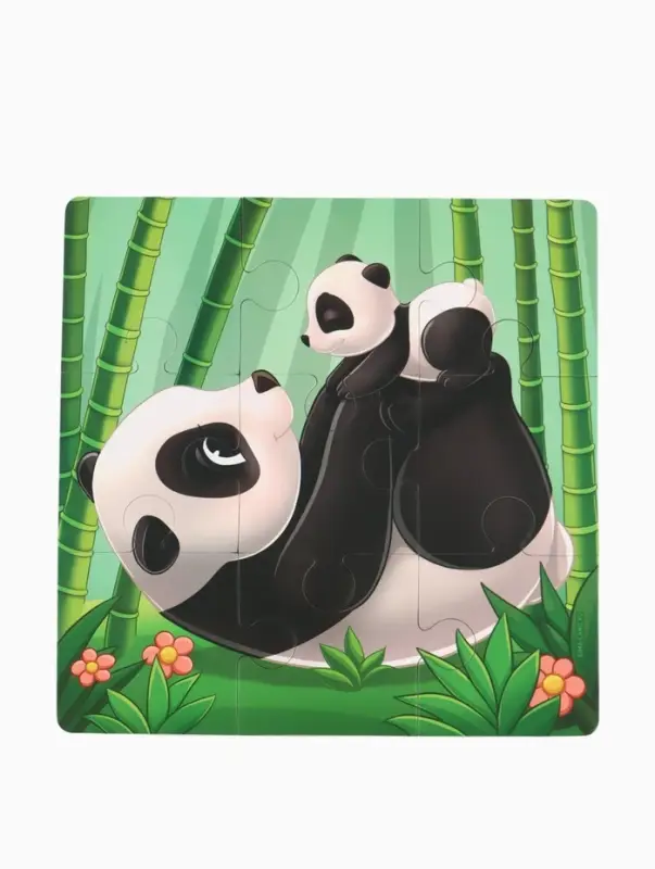 Магнитные пазлы для малышей &laquo;Мамы и малыши&raquo;, книга 3 в 1, Крошка Я