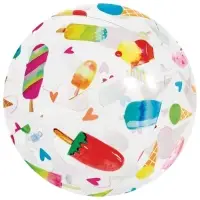 Мяч пляжный INTEX &laquo;Узоры&raquo; 59040NP, d=51 см, от 3 лет, МИКС
