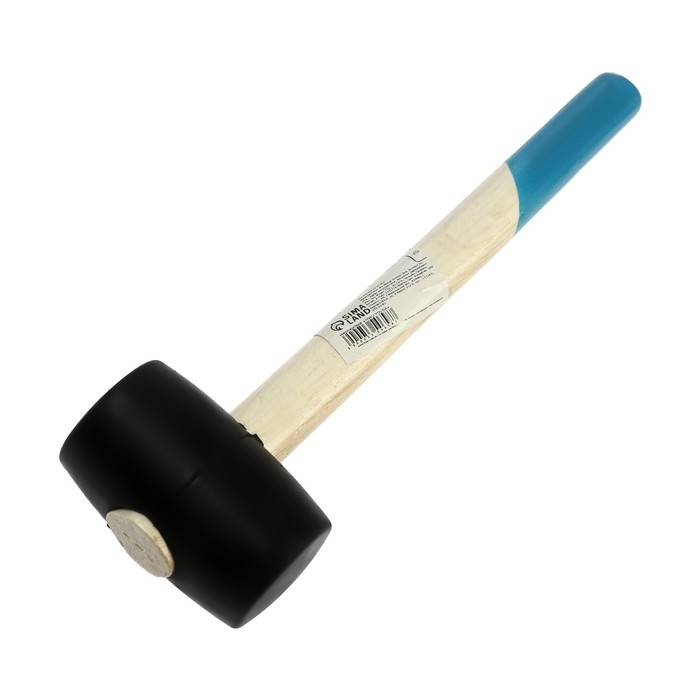 Киянка ТУНДРА, деревянная рукоятка, черная резина, 225 г Киянка ТУНДРА, деревянная рукоятка, черная резина, 225 г