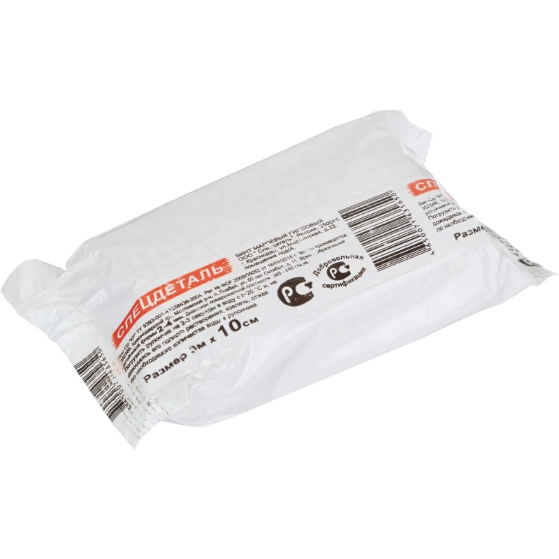 Бинт гипсовый 3м х 10см БСХ (2-4 мин) Спецдеталь