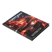 Блокнот А6, 40 листов в клетку Street Race, твёрдая обложка, глянцевая ламинация, блок офсет