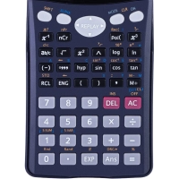 Калькулятор научный Deli E1705,10-р,2 стр,240 фун.,бат.,157x77мм,темн.син