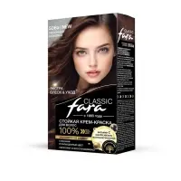 Краска для волос Fara Classic, тон 506А, молочный шоколад, 160 г