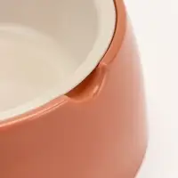 Лего-миска для животных с наклоном &laquo;Фокси&raquo; 300 мл, цвет кирпичный