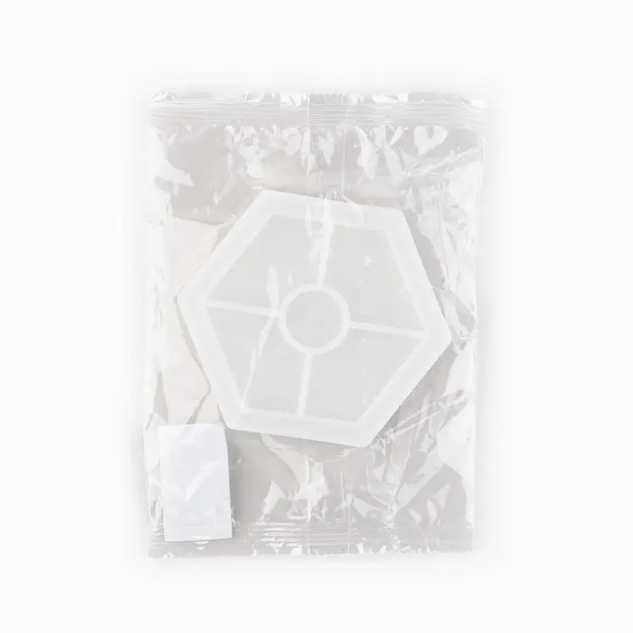 Молд силиконовый универсальный. Формочка для творчества &laquo;Поддон Шестиугольник&raquo;, 10.5&times;12 см