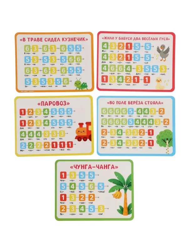ZABIAKA Музыкальное пианино  ZABIAKA Музыкальное пианино "Котенок", звук, свет, карточки с песенками