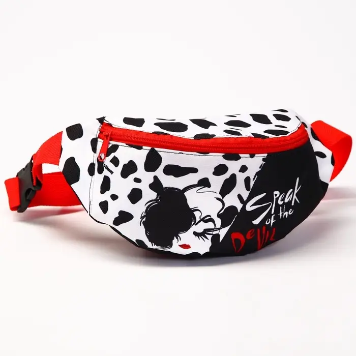 Сумка поясная, 25х6х13 см, Злодейки Сумка поясная, 25х6х13 см, Злодейки