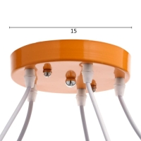 Люстра 86205/5 E27 40Вт голубой 59х54х27-107 см BayerLux