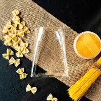 Банка для сыпучих продуктов Magistro &laquo;Эко. Трапеция&raquo;, 550 мл, 8.5&times;12.5 см, с бамбуковой крышкой, стекло, прозрачная