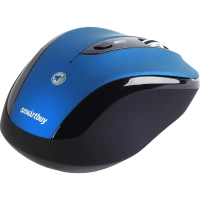 Мышь компьютерная Smartbuy 612AG WLS синяя, LED Blue (SBM-612AG-BK)