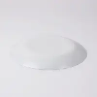 Тарелка обеденная WhiteOpal, d=22.6 см, стеклокерамика, белая