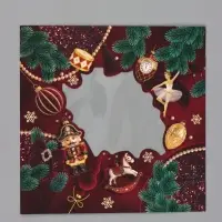 Коробка для 9 конфет &laquo;Роскошный щелкунчик&raquo;, 14.7&times;14.7&times;3.5 см