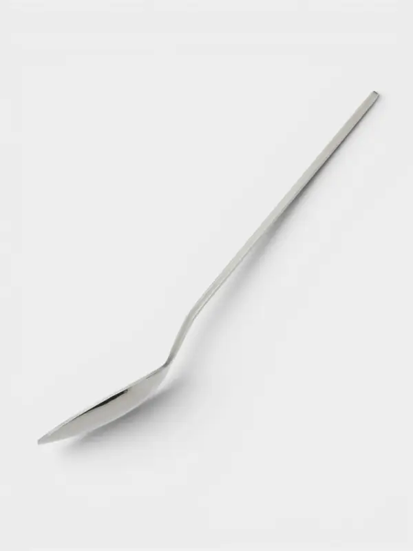 Ложка столовая &laquo;Тайфун&raquo;, длина 19.5 см, нержавеющая сталь, серебристая