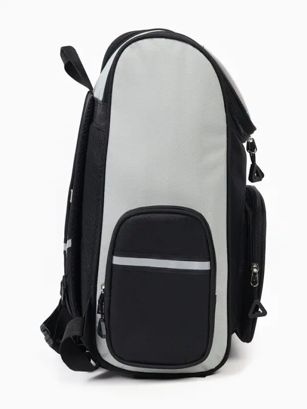 Рюкзак школьный, с эргономичной спинкой квадратный &laquo;Игрок&raquo;