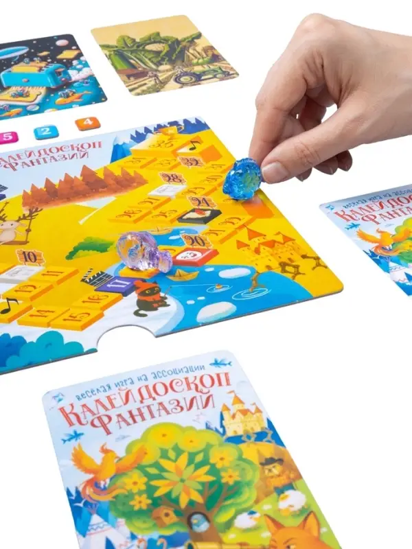 Игра настольная &laquo;Калейдоскоп Фантазий&raquo;, 64 карточки, 12+