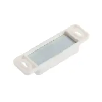 Магнит мебельный ТУНДРА M003W, 72×13 мм, большой, белый, 1 шт.