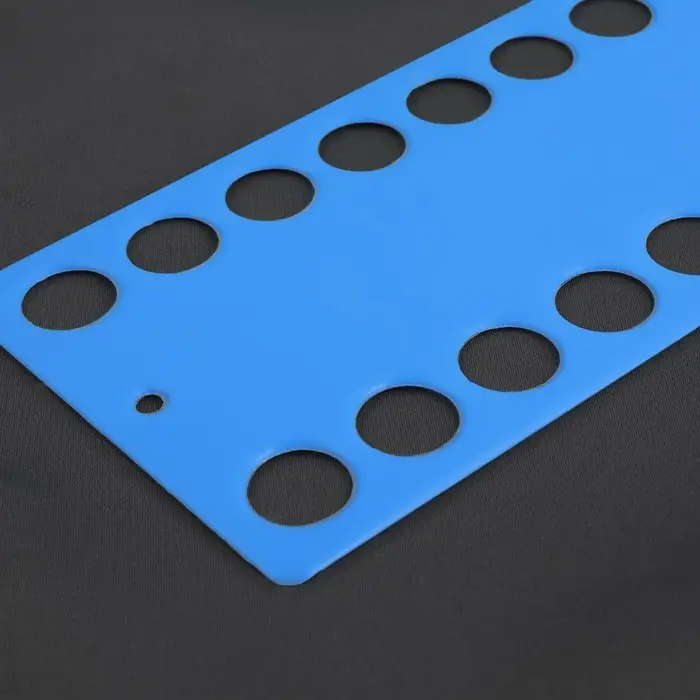 Органайзер для ниток мулине на 20 цветов, 19×8 см, синий