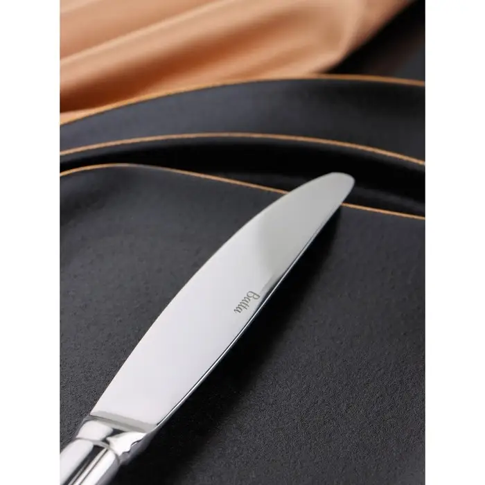 Нож столовый из нержавеющей стали «Миддлтон», длина 23 см, толщина 9 мм, цвет серебряный