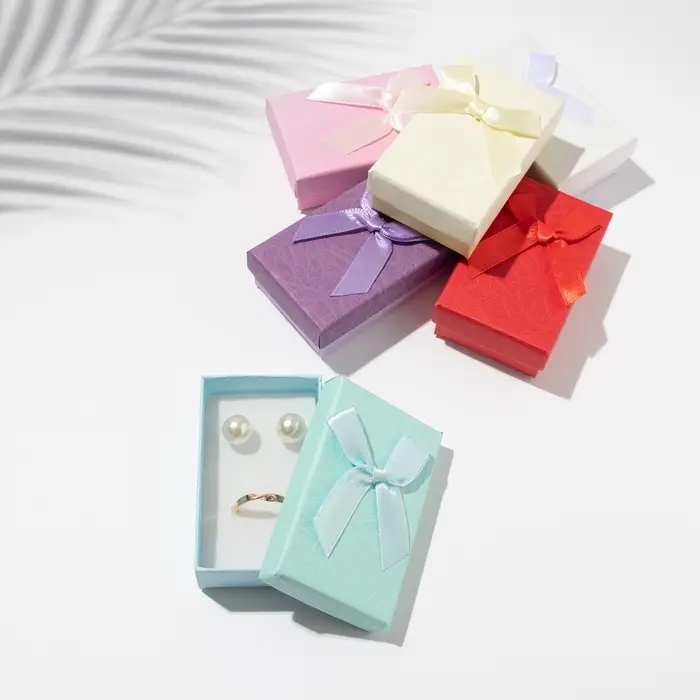 Коробочка подарочная под набор «Листья», 5×8 (размер полезной части 4.5×7.5 см), МИКС, вставка белая Коробочка подарочная под набор «Листья», 5×8 (размер полезной части 4.5×7.5 см), МИКС, вставка белая