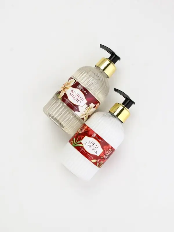 Подарочный набор «Дорогому учителю», мыло для рук 300 мл, крем для рук 300 мл, Чистое счастье Подарочный набор «Дорогому учителю», мыло для рук 300 мл, крем для рук 300 мл, Чистое счастье