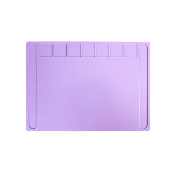 Доска для лепки пластиковая А4 Calligrata  Доска для лепки пластиковая А4 Calligrata "Прованс", цвета пастельные, с бортиком и отделениями, МИКС