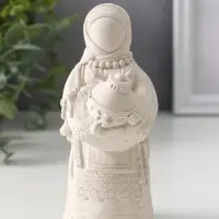 Фигурка - оберег &laquo;Берегиня Дуняша&raquo;, гипс, 13&times;6&times;6 см, натуральный