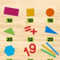 Касса цифр и счетных материалов &laquo;Учись считать&raquo;, 132 элемента, пластик, МИКС