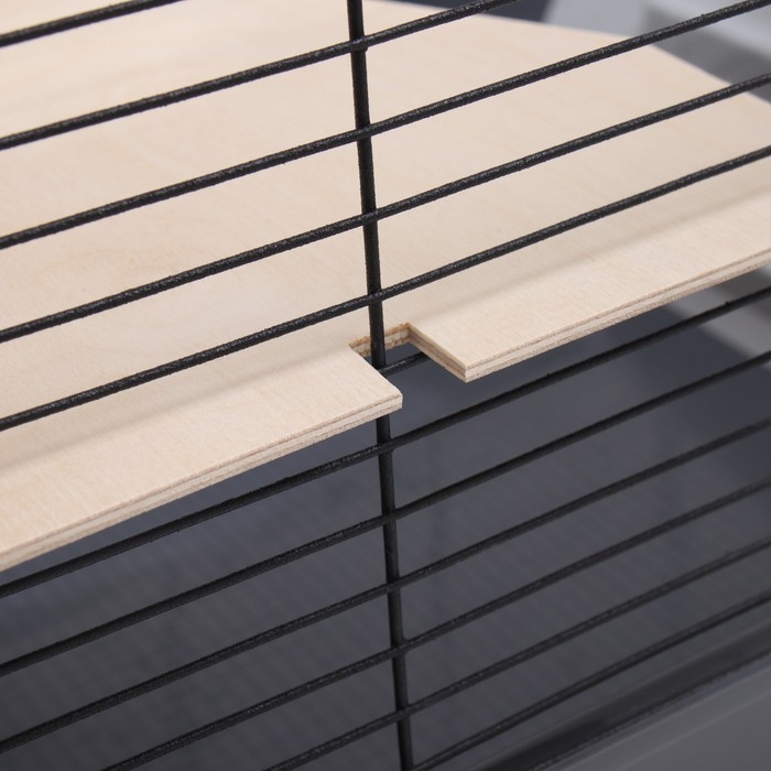 Клетка для шиншилл Клетка для шиншилл "Пижон" №11, складная, 80 х 50 х 46см, серая