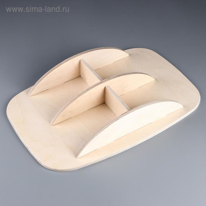 Доска балансировочная балансборд малая, 50×33х0,9 см Доска балансировочная балансборд малая, 50×33х0,9 см