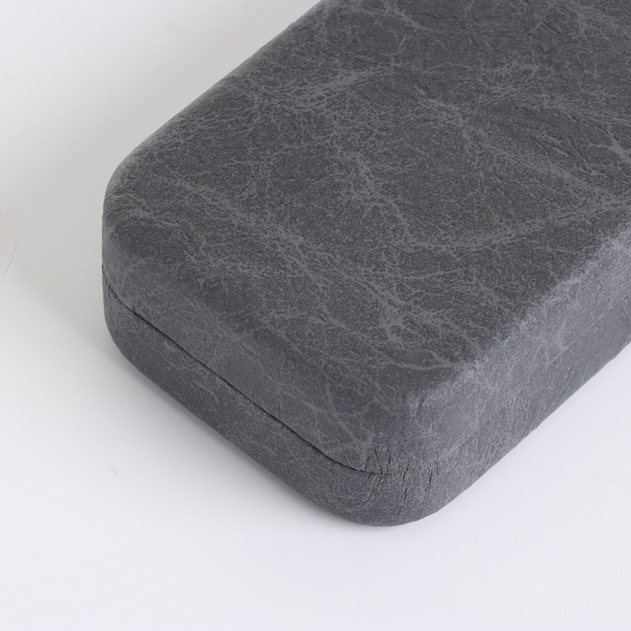 Футляр для очков на хлопушке, длина 15 см, цвет серый Футляр для очков на хлопушке, длина 15 см, цвет серый