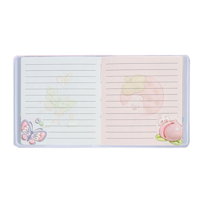 Записная книжка подарочная 96л,линия, цветной блок,обложка ПВХ 3D Кошка (9,5х10,5см) Записная книжка подарочная 96л,линия, цветной блок,обложка ПВХ 3D Кошка (9,5х10,5см)