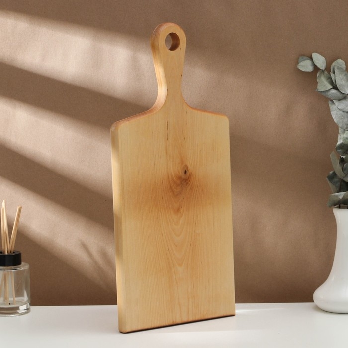 Доска разделочная с ручкой Adelica, 40×19×2,2 см, покрыта маслом, цельная берёза Доска разделочная с ручкой Adelica, 40×19×2,2 см, покрыта маслом, цельная берёза